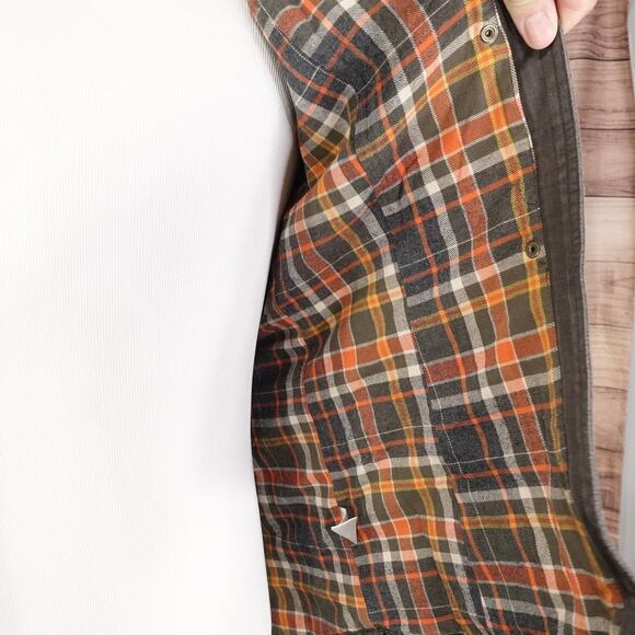 New Legendary Whitetails Jacket Mens XS Corduroy Collar Flannel Lined - Picture 11 of 12